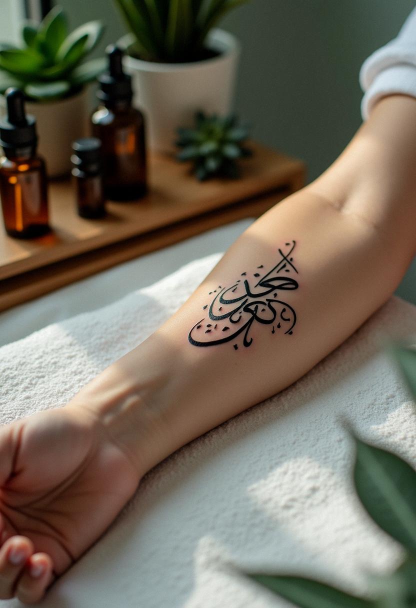 arabic tattoo