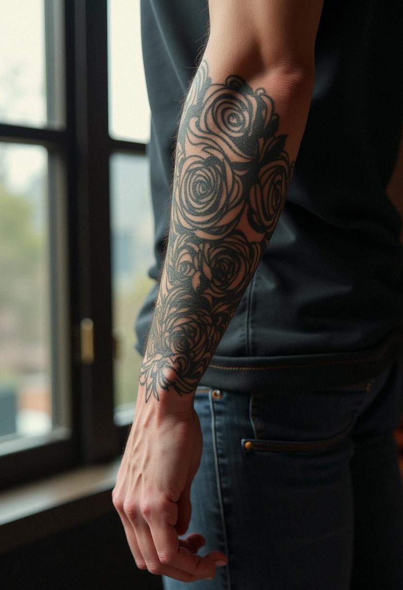 arm tattoos for men