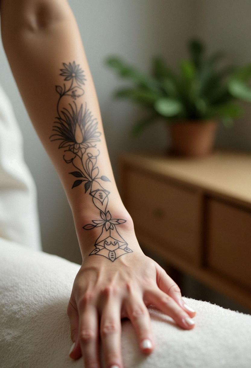 arm tattoos for women