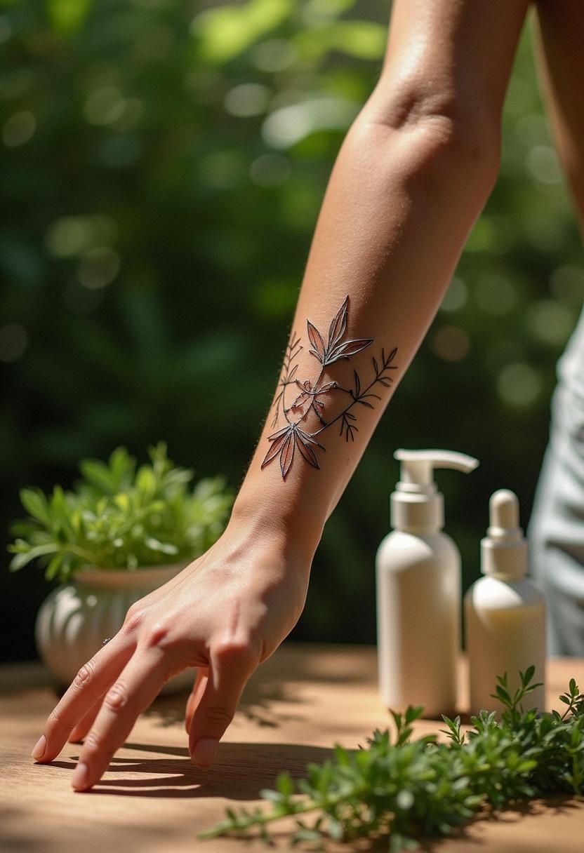 arm tattoos for women