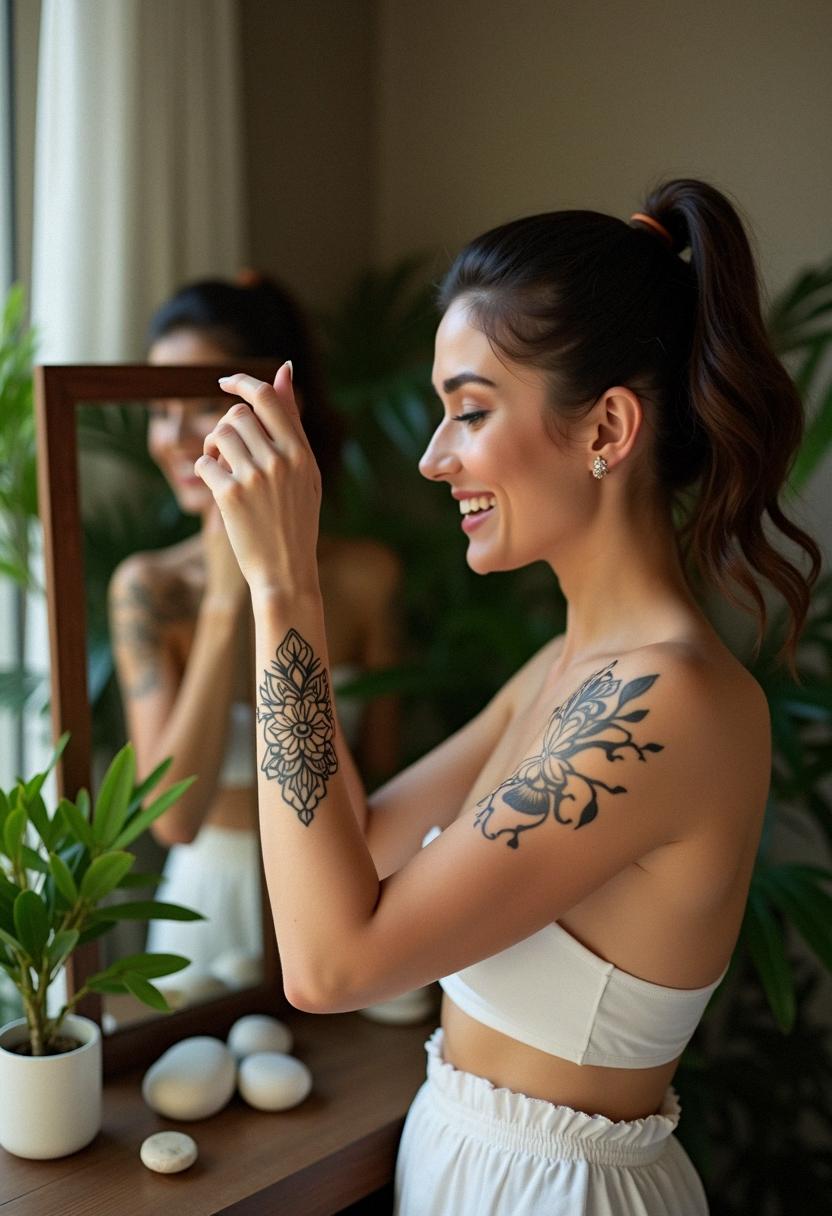 arm tattoos for women