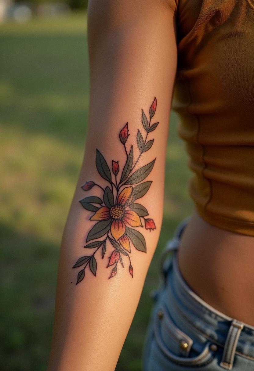 arm tattoos for women
