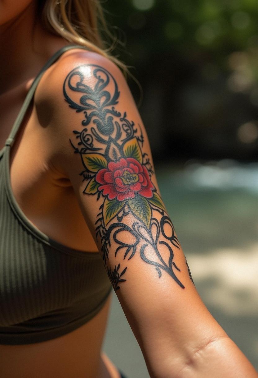arm tattoos for women