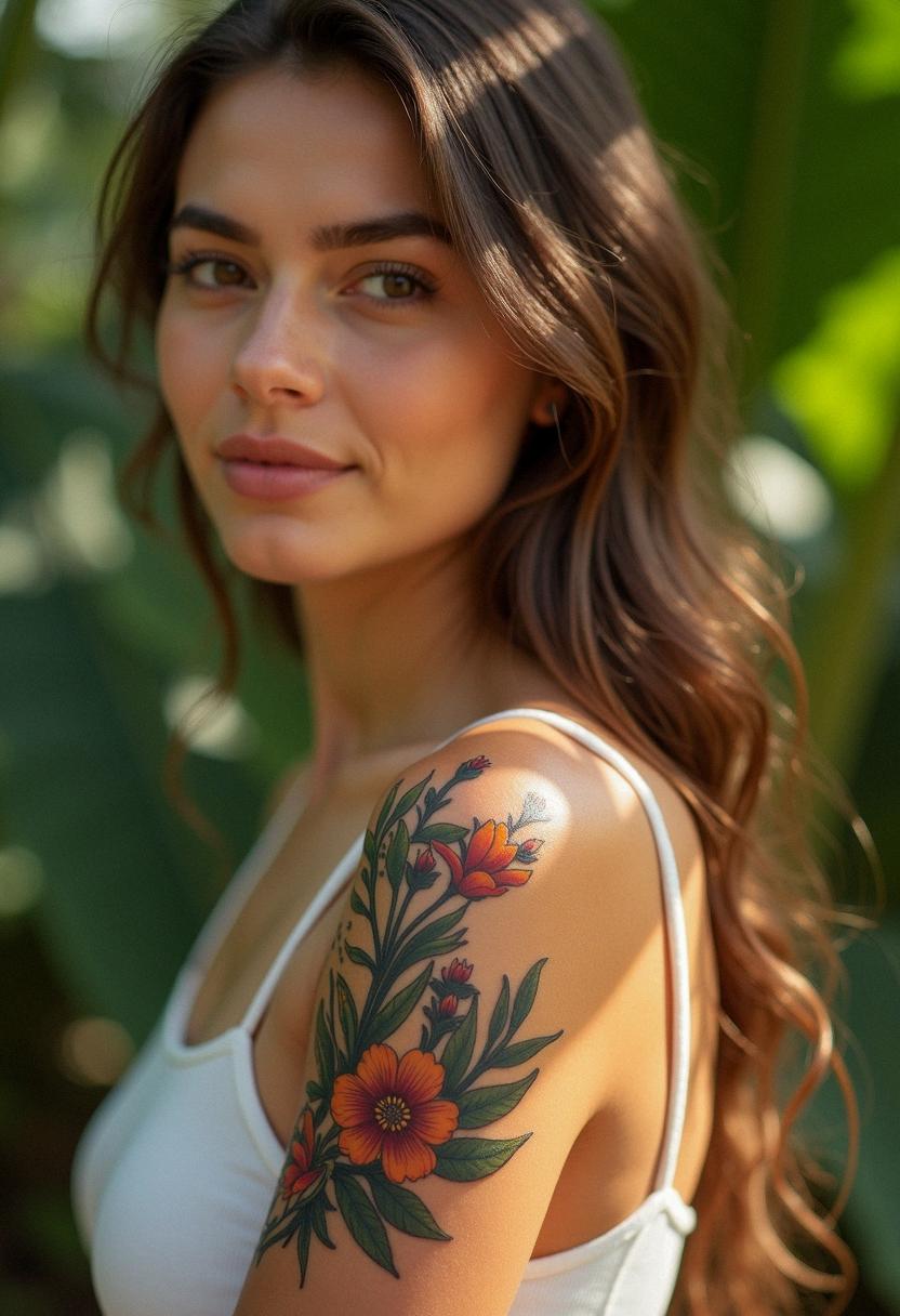 arm tattoos for women