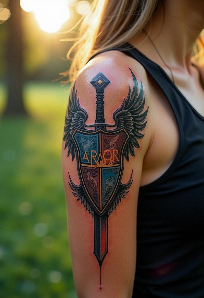 armor of god tattoo
