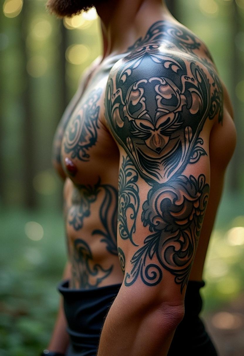 armor tattoo