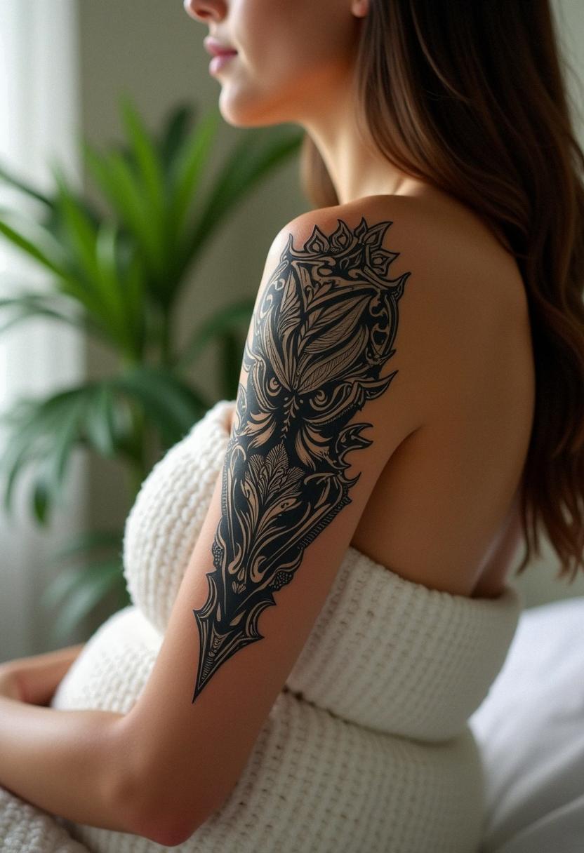 armor tattoo