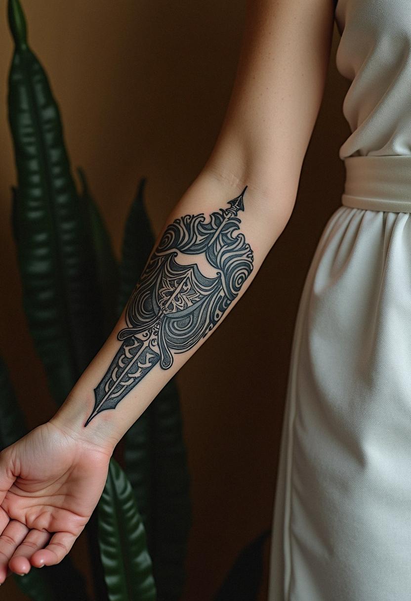armor tattoo