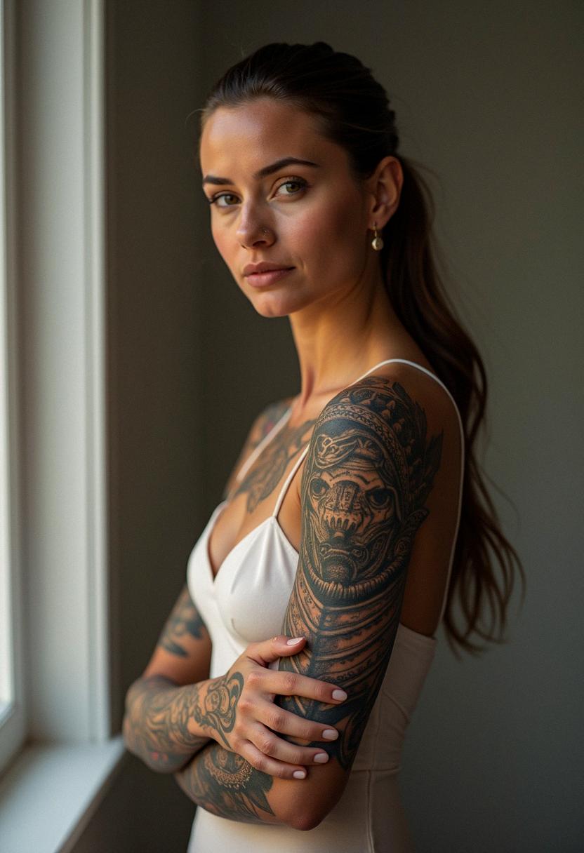 armor tattoo