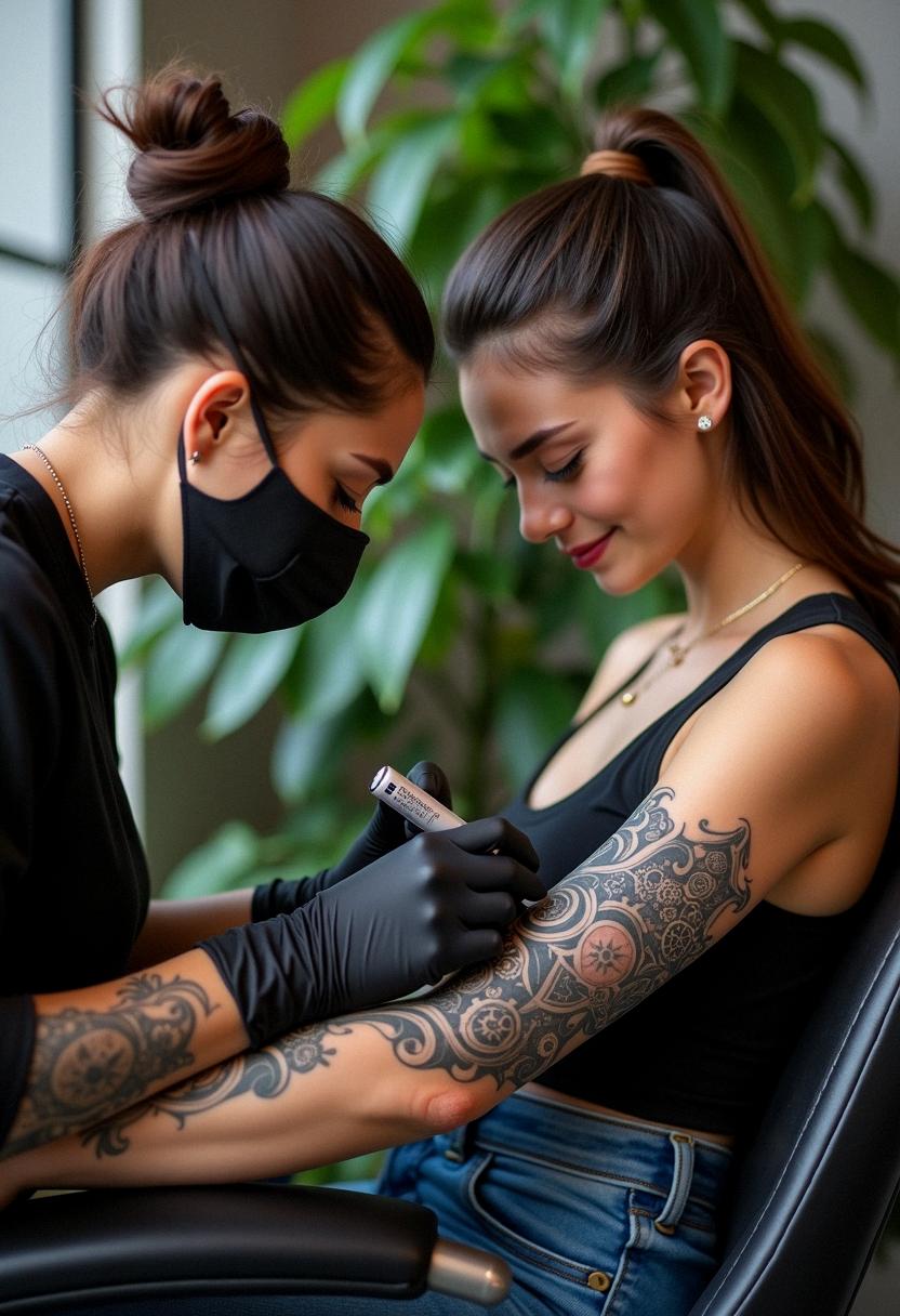 armor tattoo