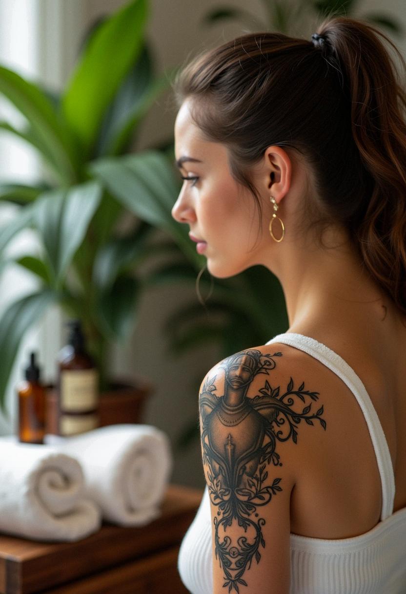 armor tattoo