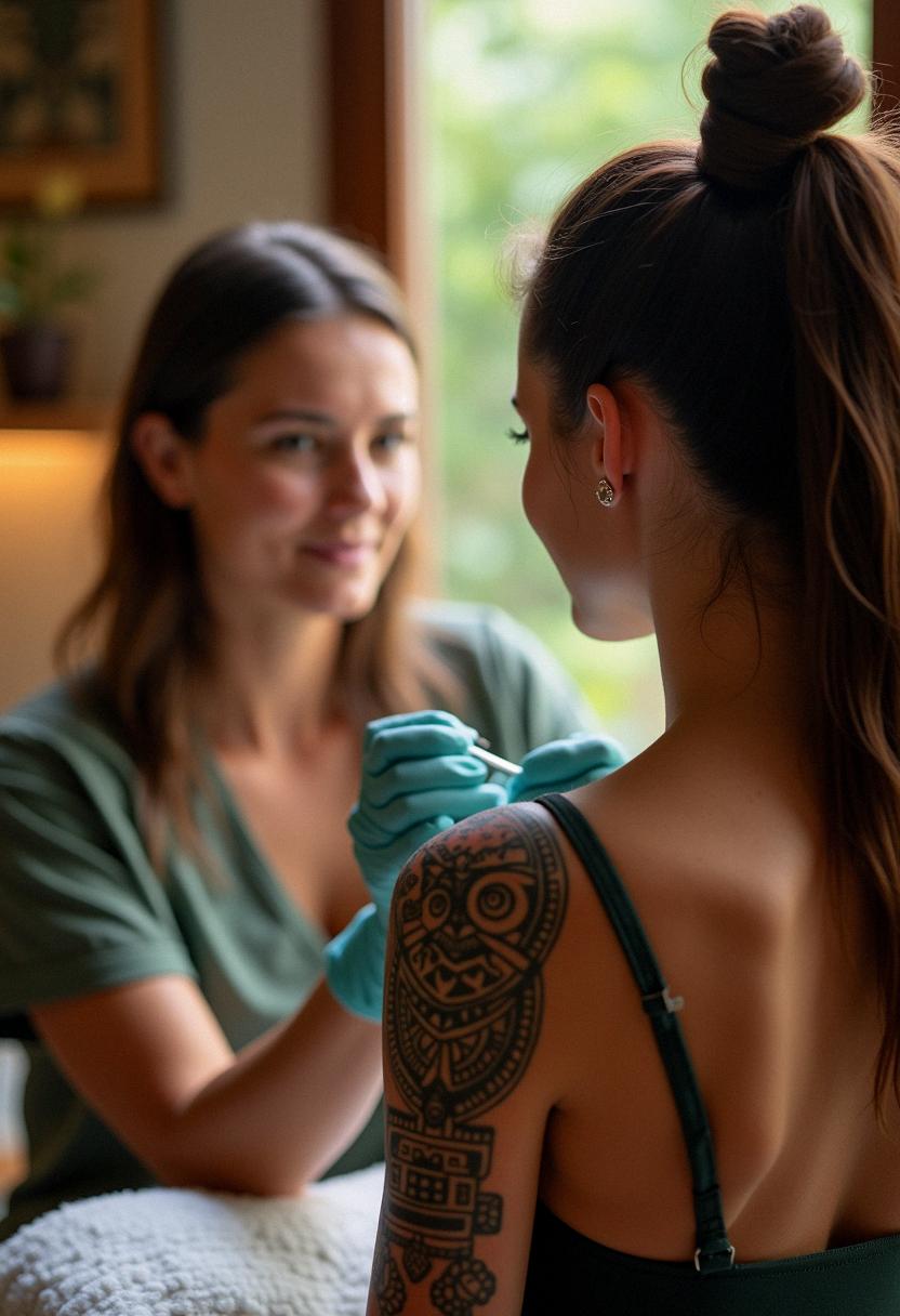 aztec tattoos