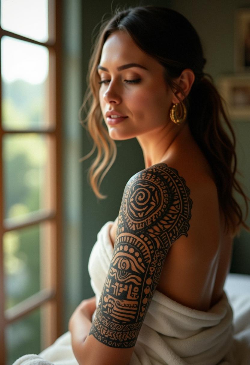 aztec tattoos