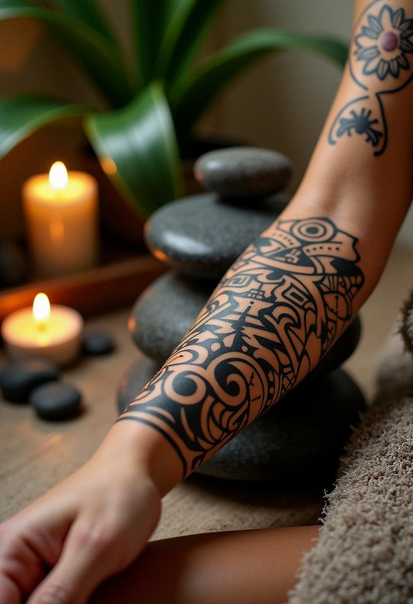 aztec tattoos