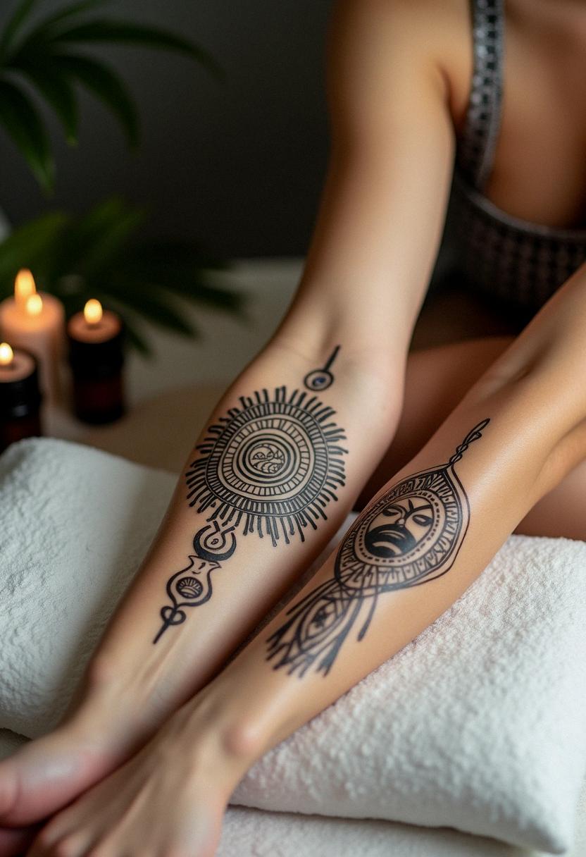 aztec tattoos