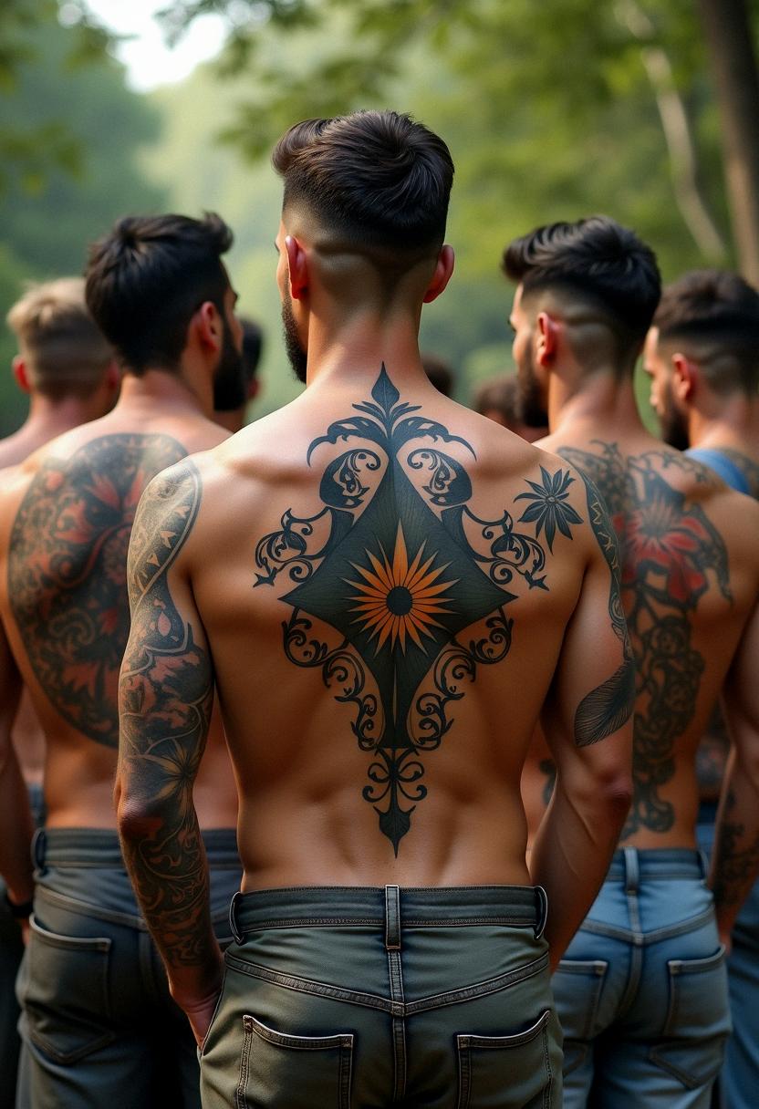 back tattoos for men