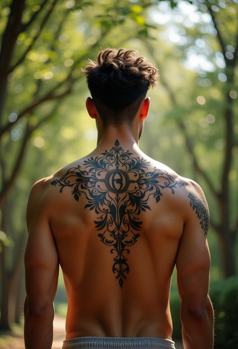back tattoos for men