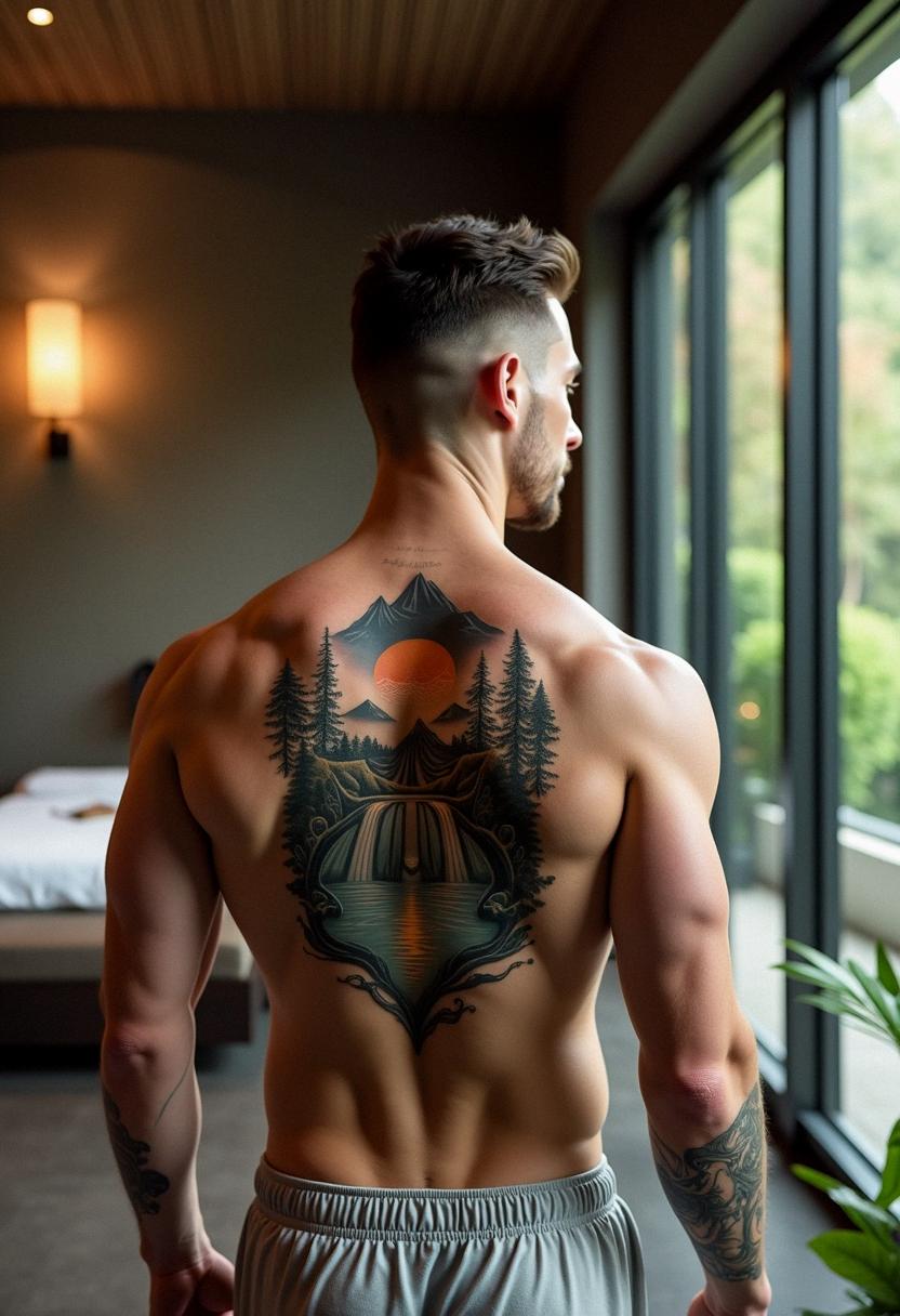 back tattoos for men