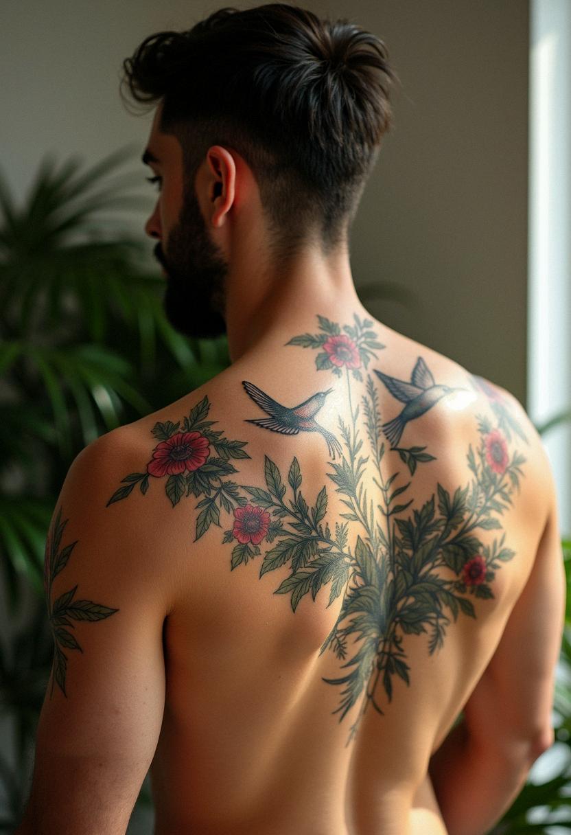 back tattoos for men