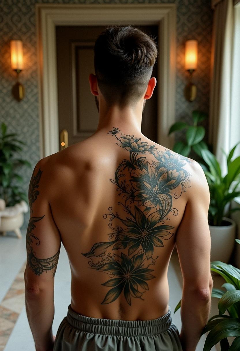 back tattoos for men