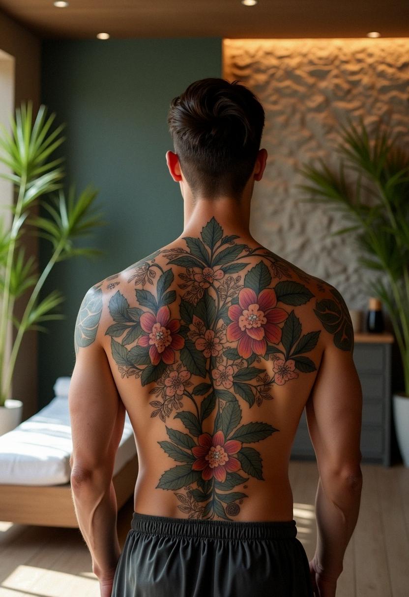 back tattoos for men