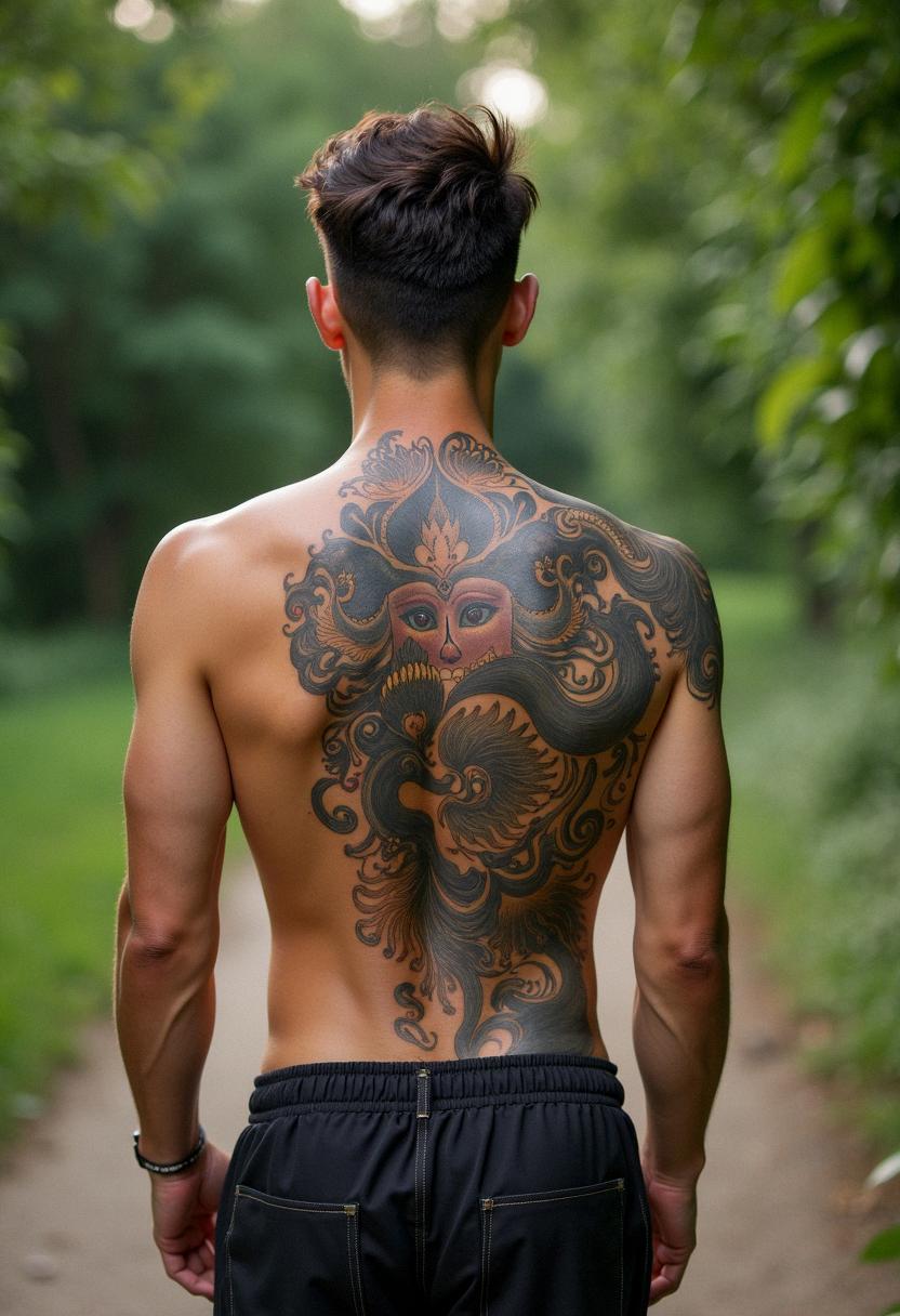 back tattoos for men