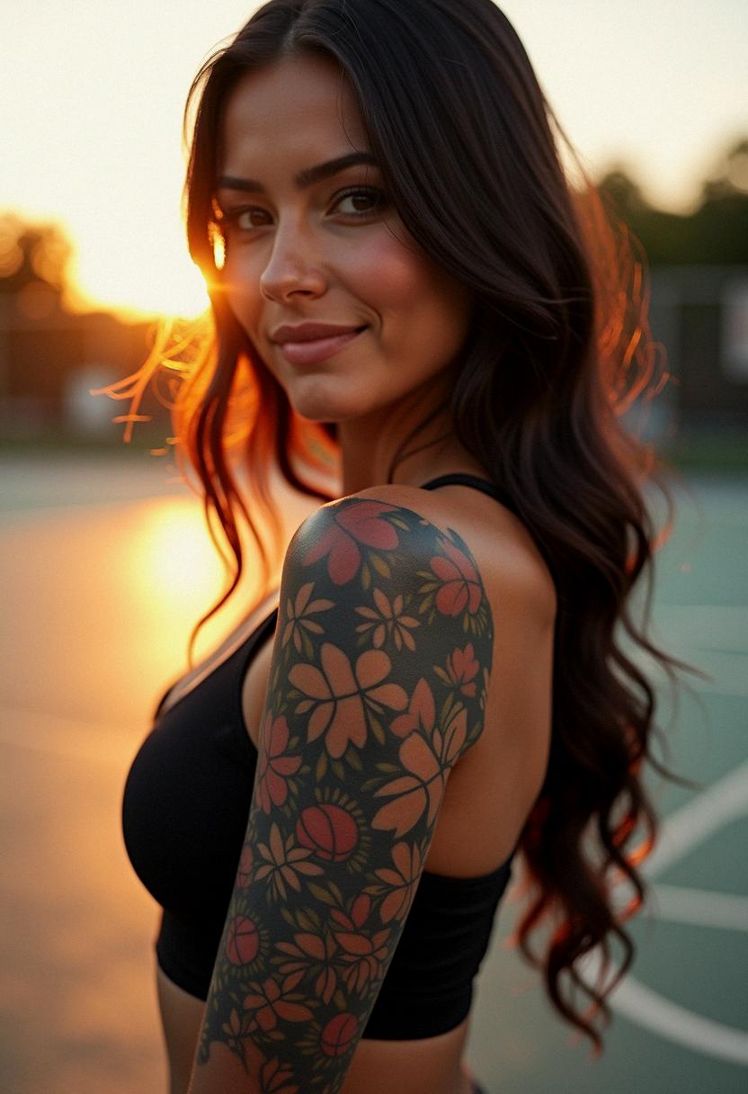 basketball tattoos