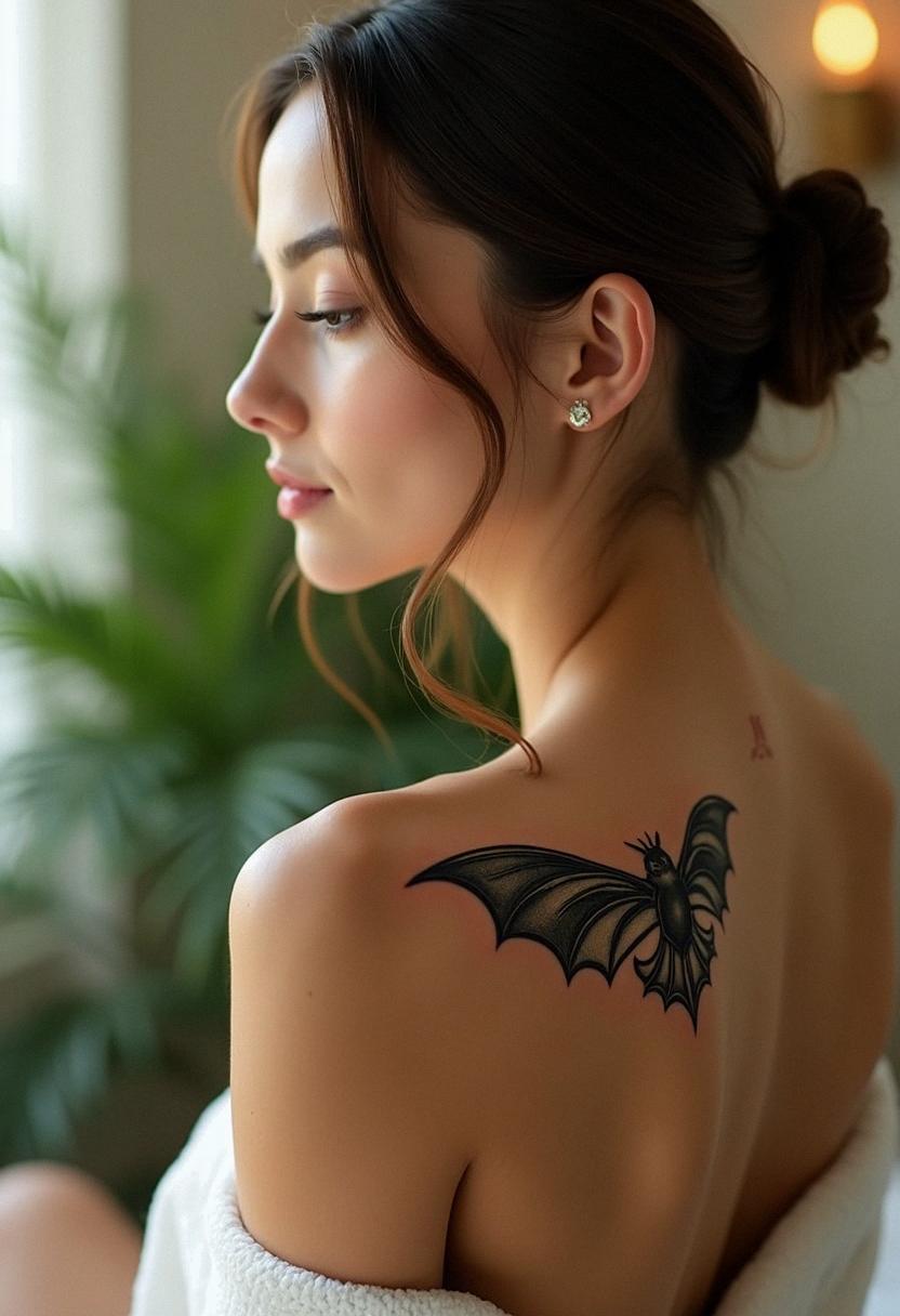 bat tattoo designs