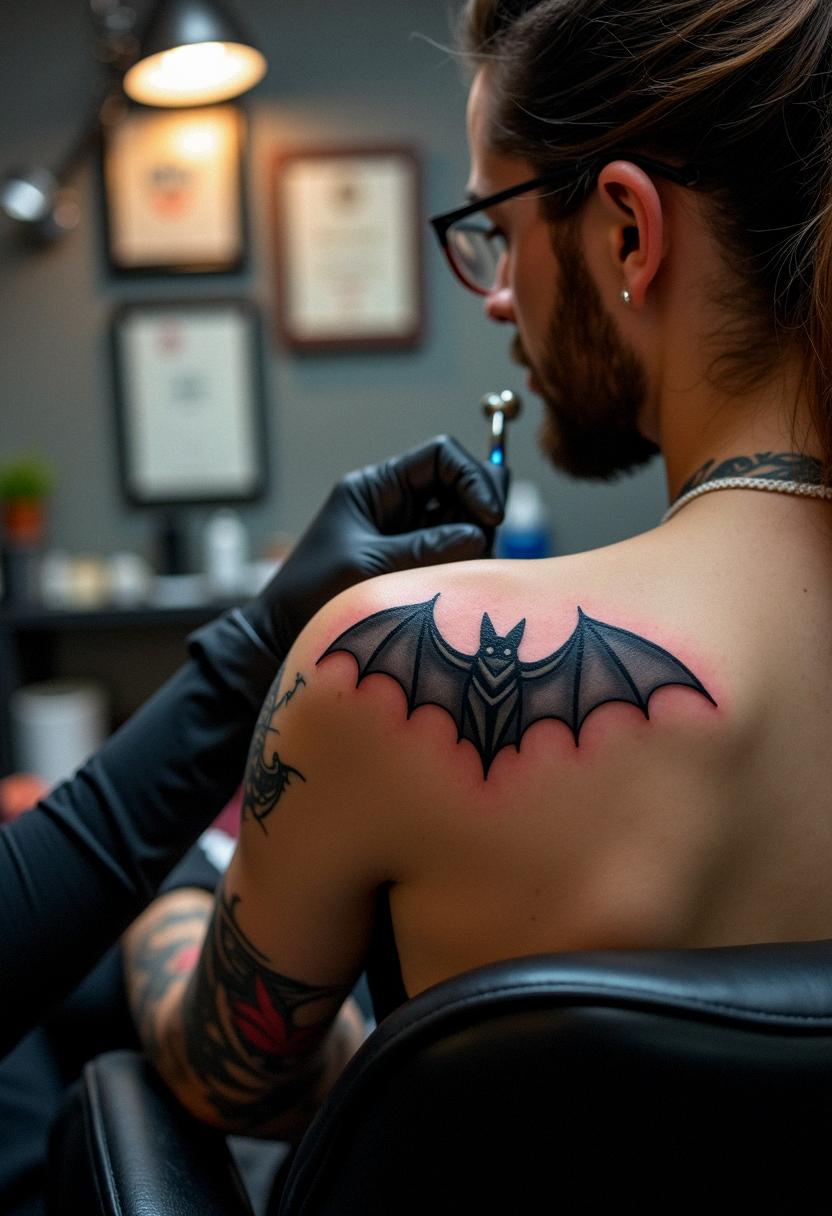 bat tattoo designs