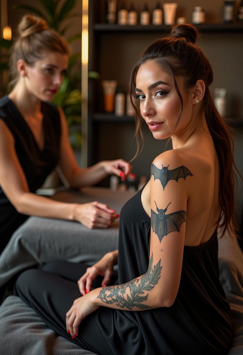 bat tattoo designs