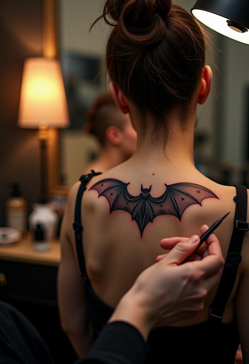 bat tattoo designs