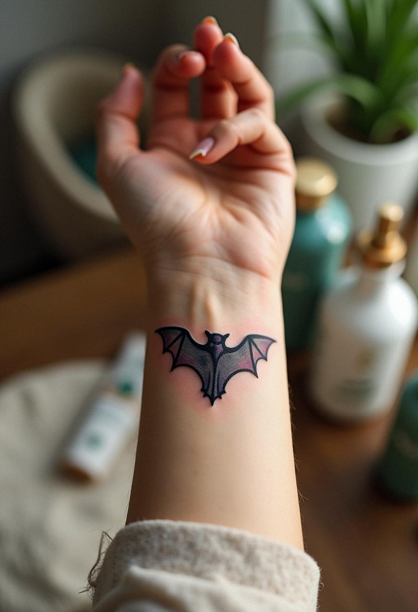bat tattoo designs