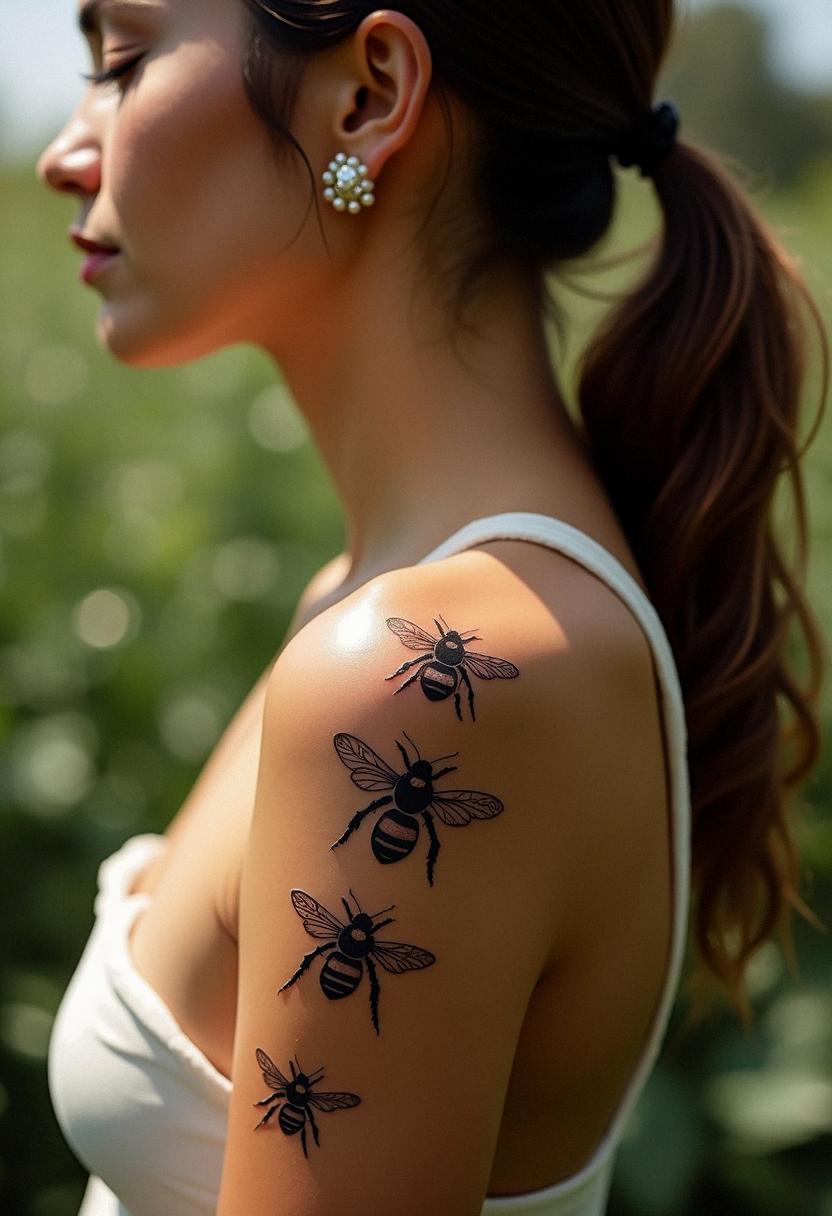 bee tattoos
