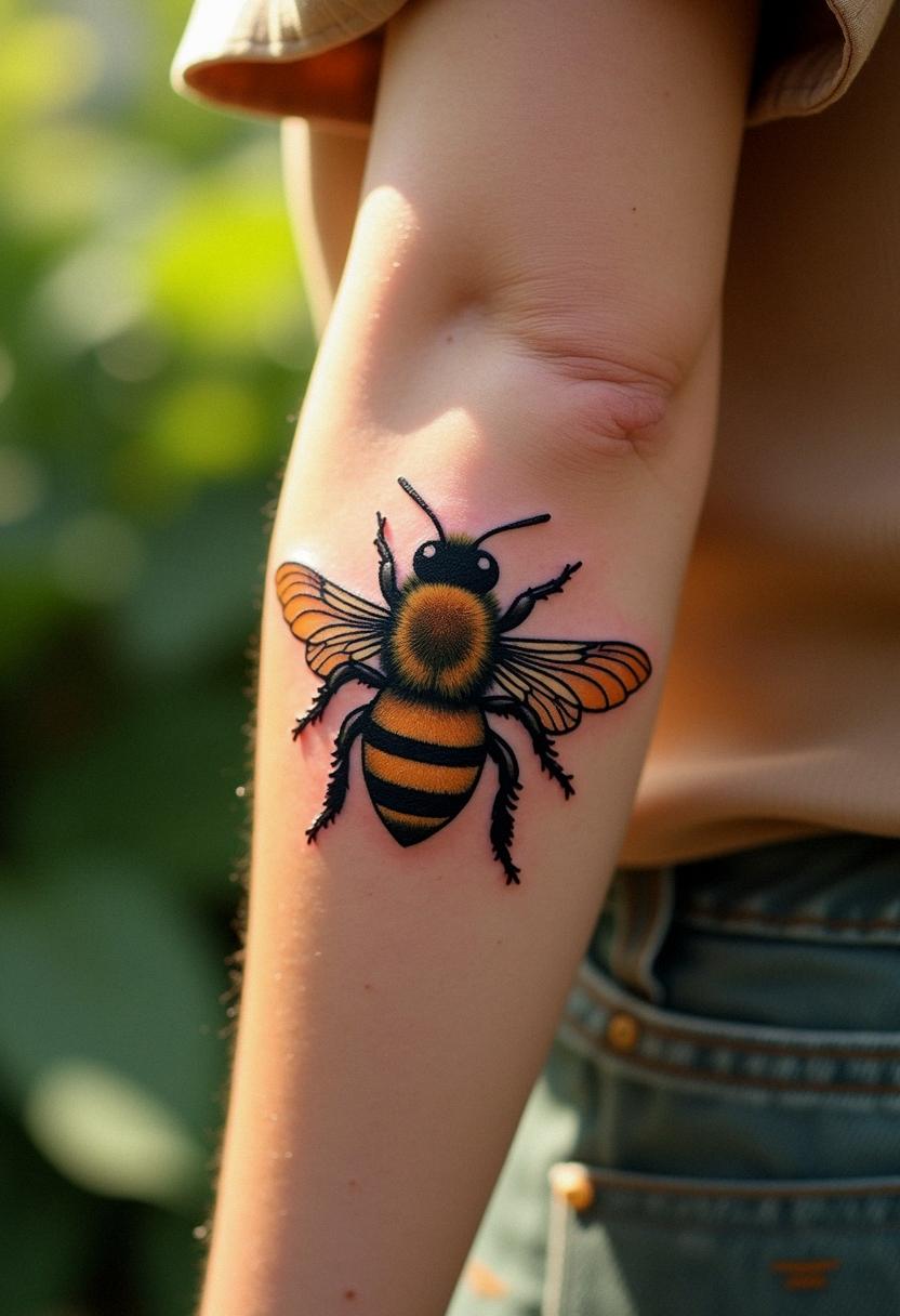 bee tattoos