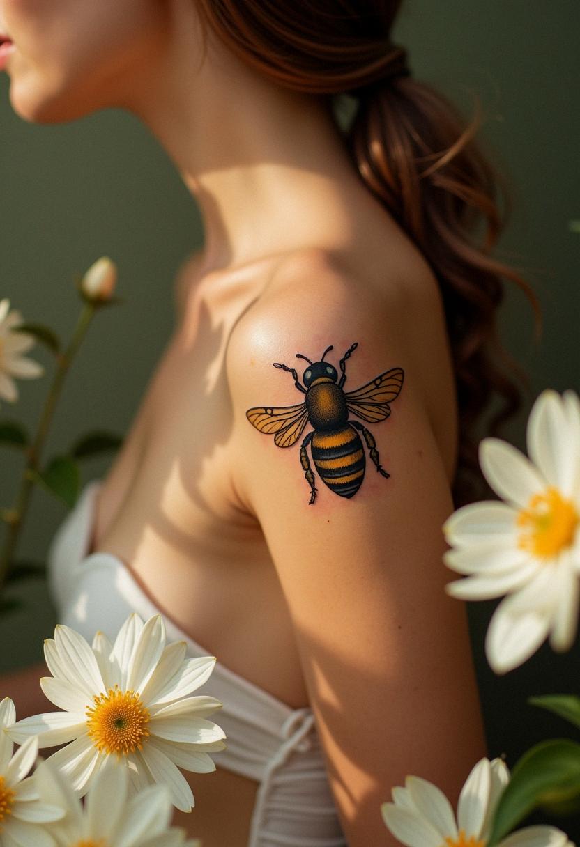 bee tattoos