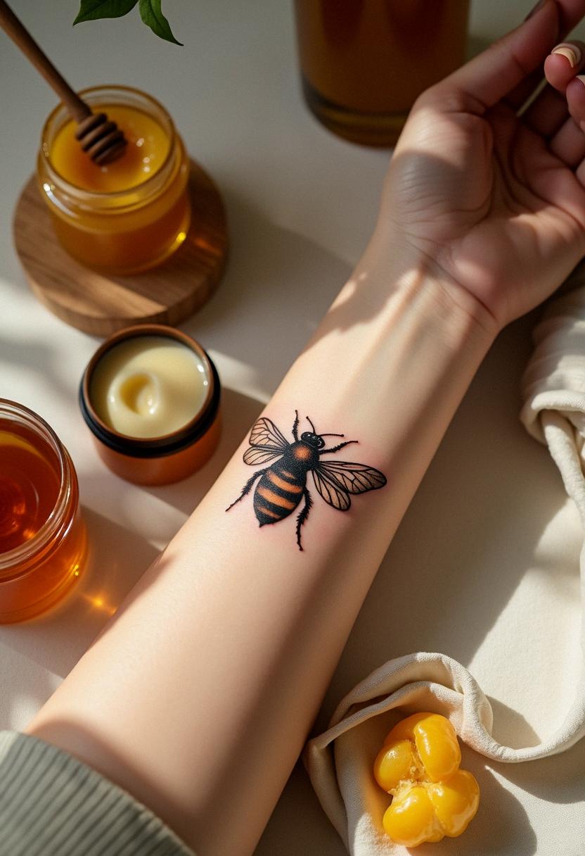 bee tattoos