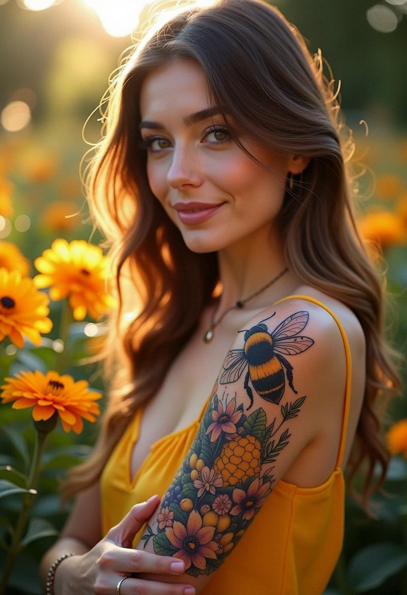 bee tattoos