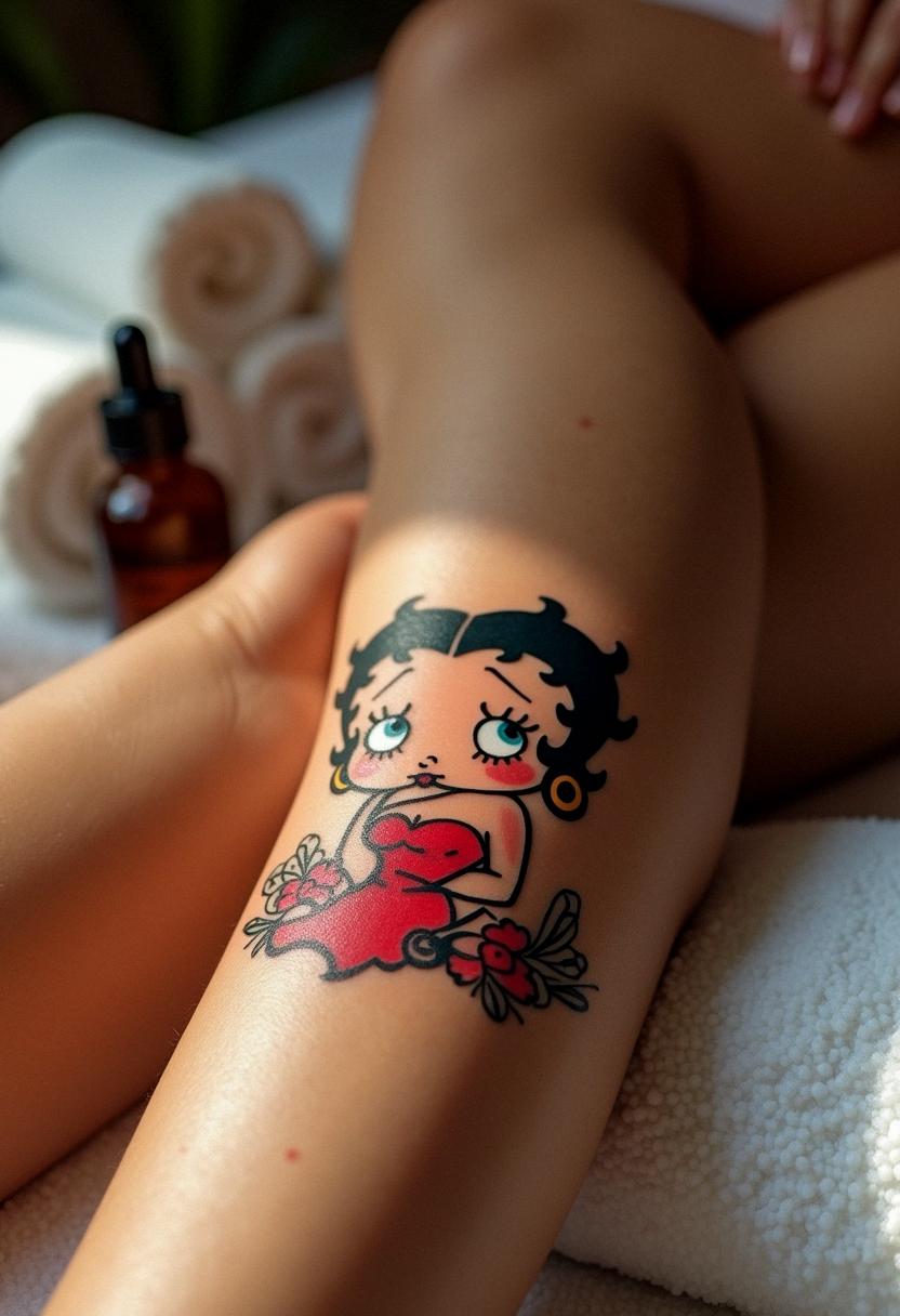 betty boop tattoo