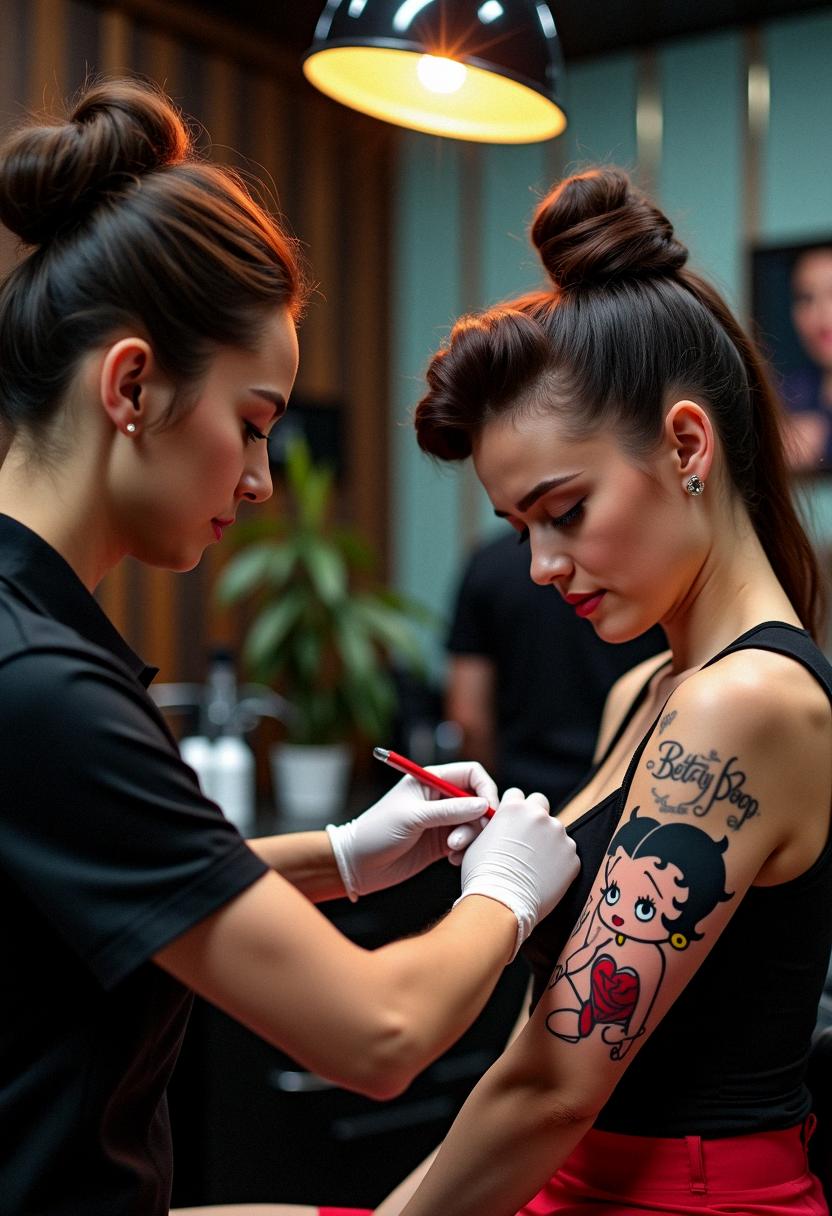 betty boop tattoo