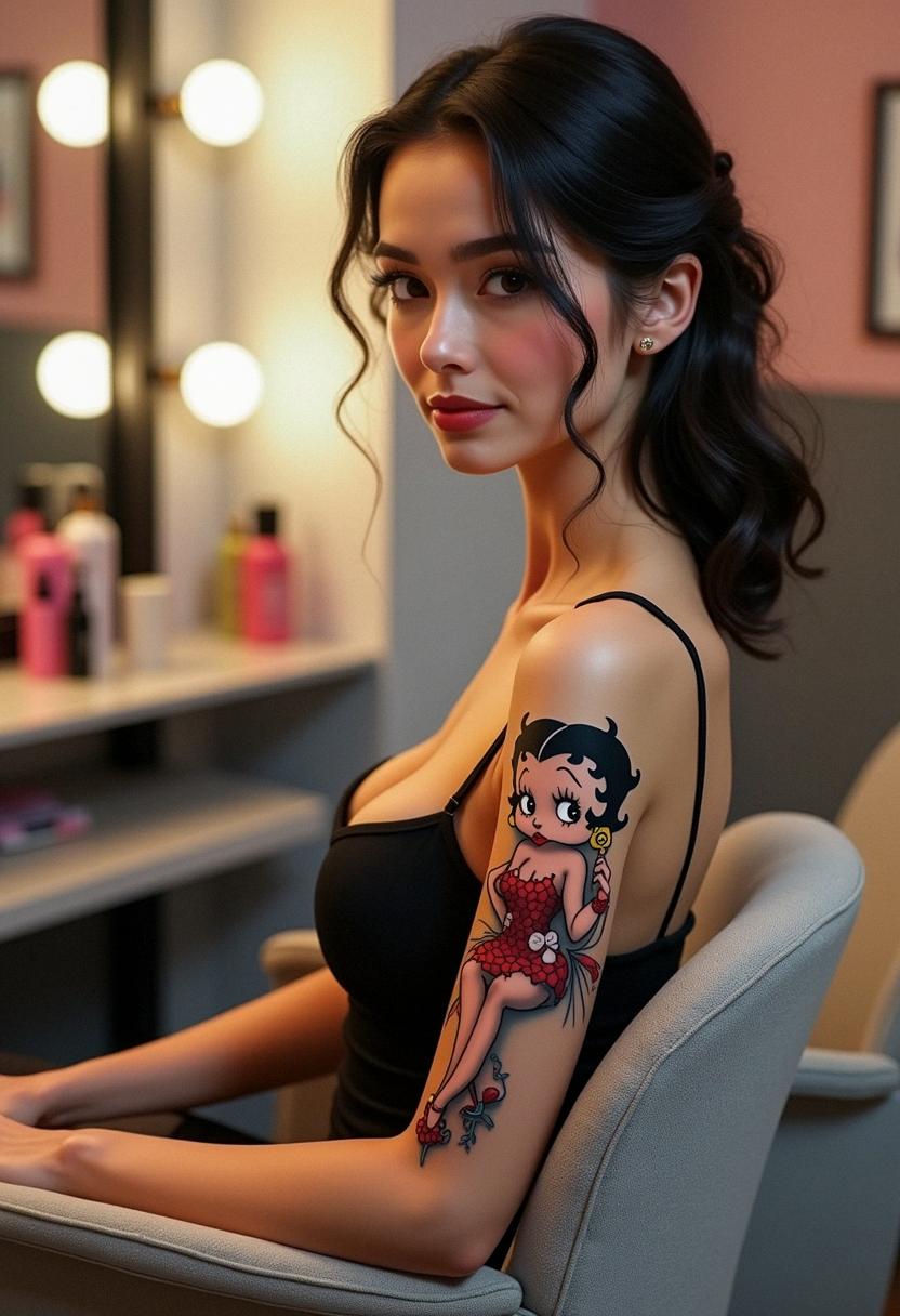 betty boop tattoo
