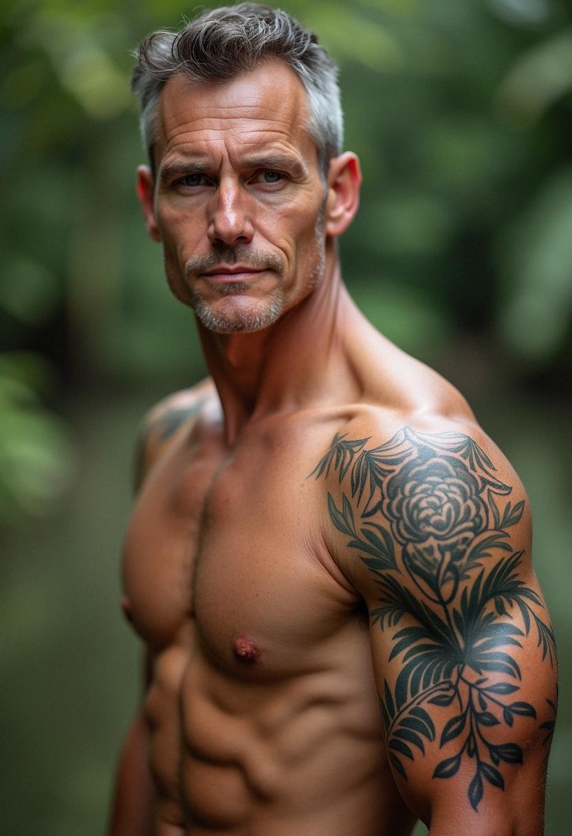 bicep tattoos for men