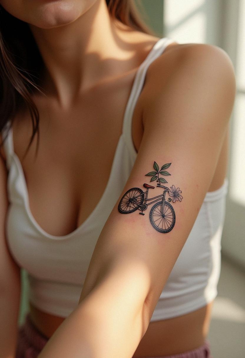 bicycle tattoo