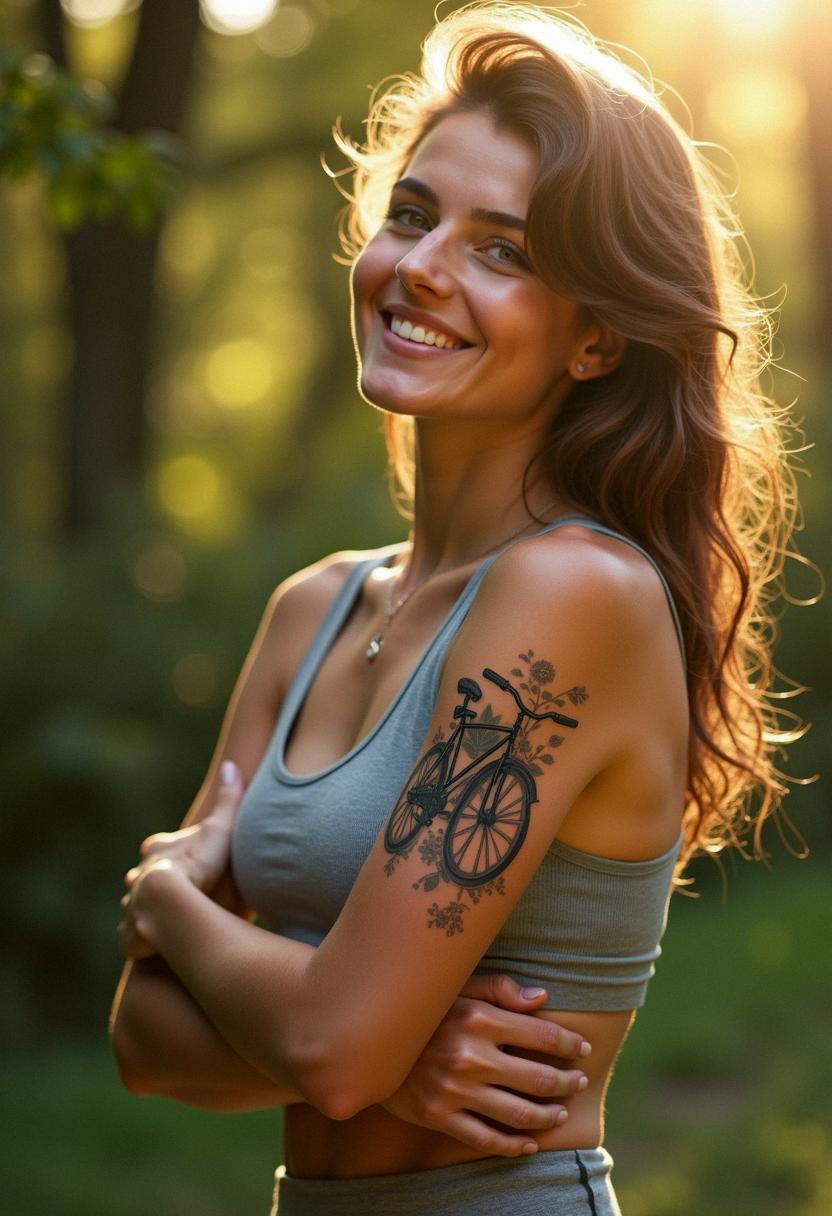 bicycle tattoo