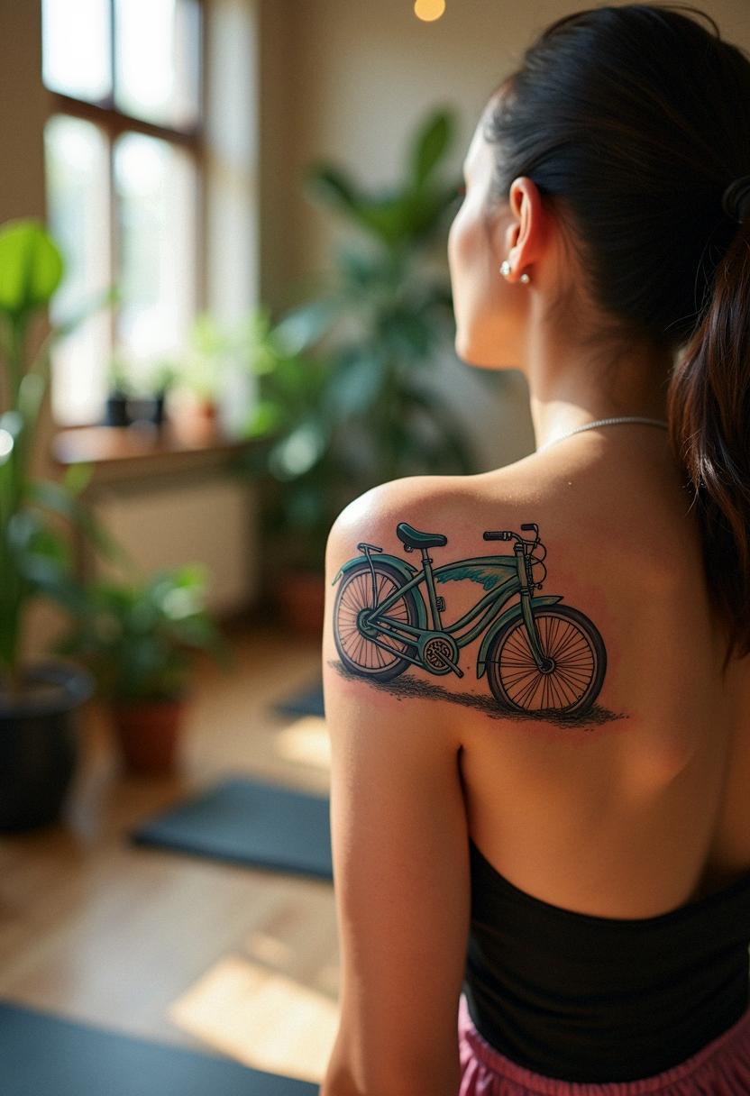bicycle tattoo