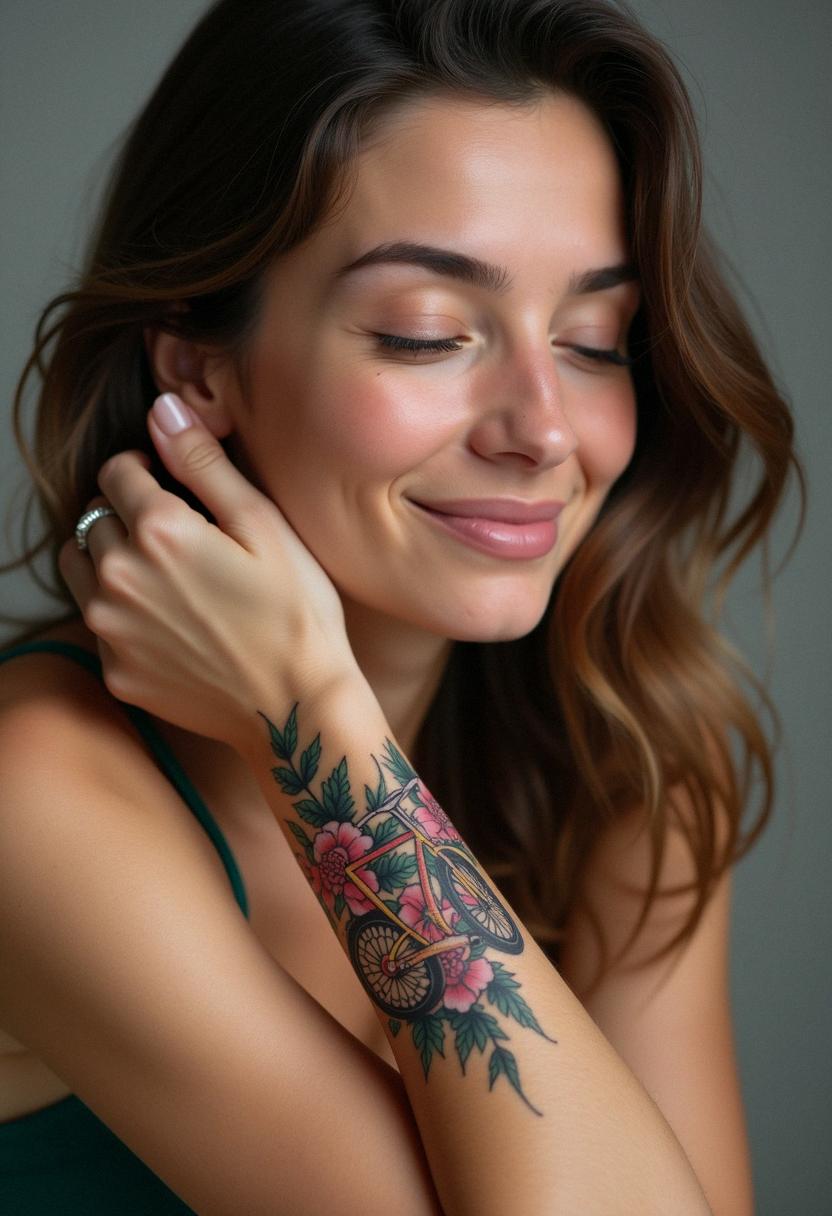 bike tattoo