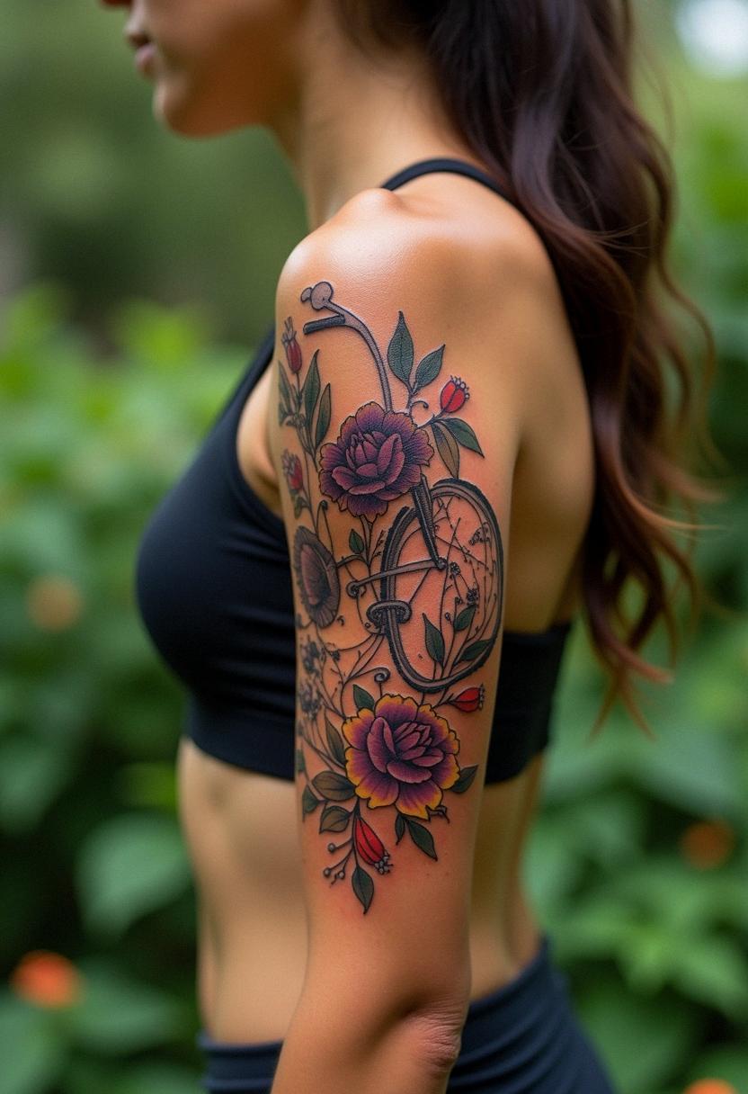 bike tattoo