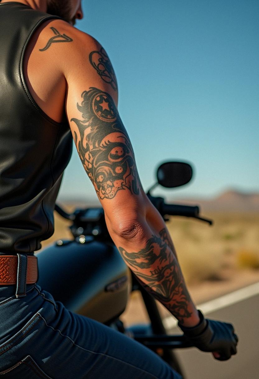 biker tattoos