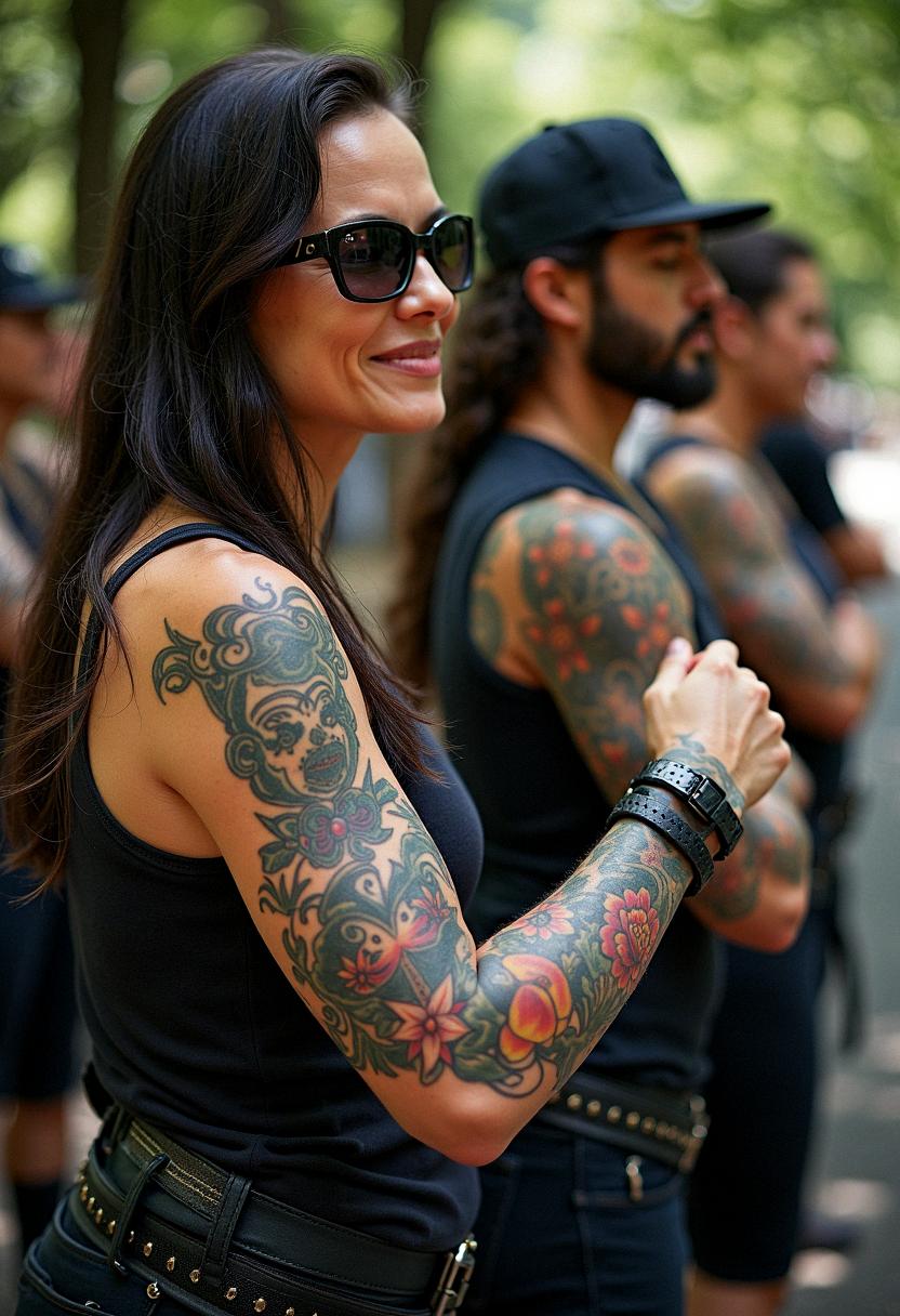 biker tattoos