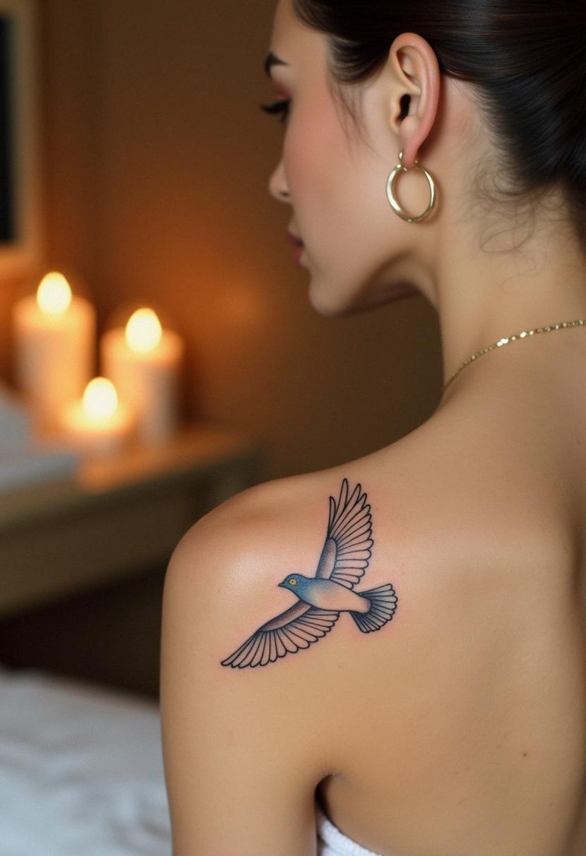 bird dove tattoos