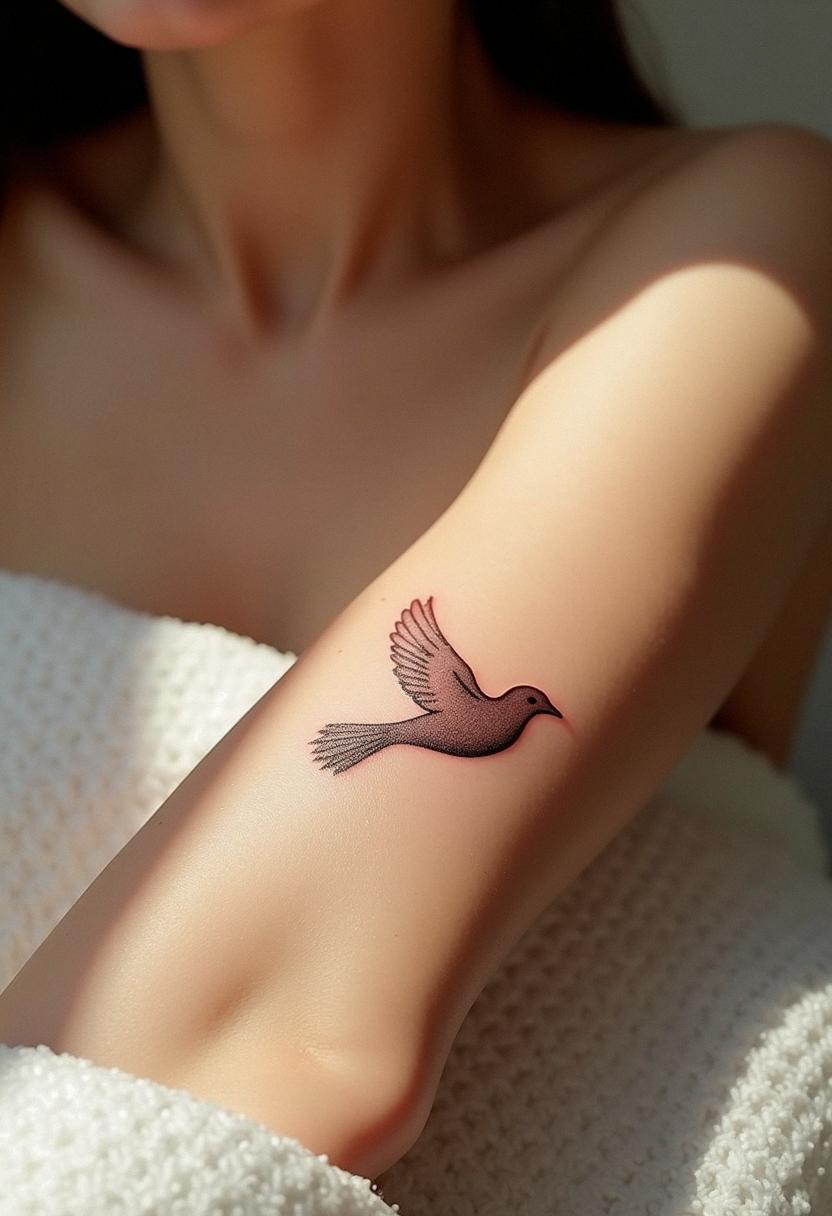 bird dove tattoos